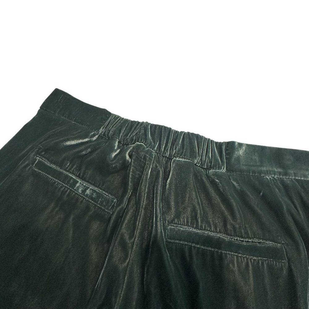 A New Day Womens Emerald Green‎ Velvet Trouser Pants, Plus 17 - Picture 7 of 12